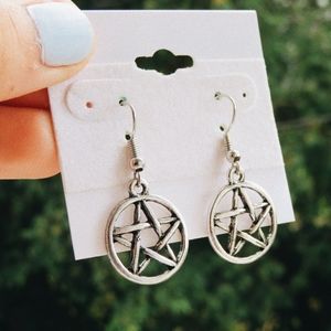 Pentagram Earrings